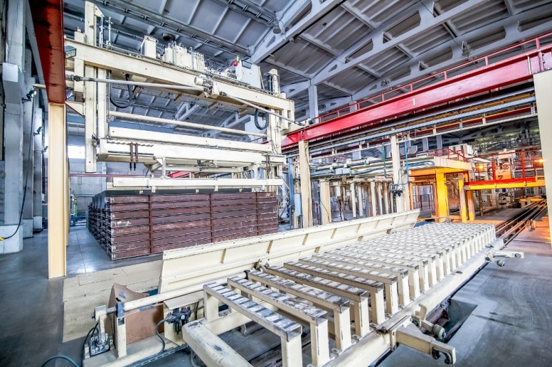 Filtroreduktor ciśnienia w fabryce materiałów budowlanych